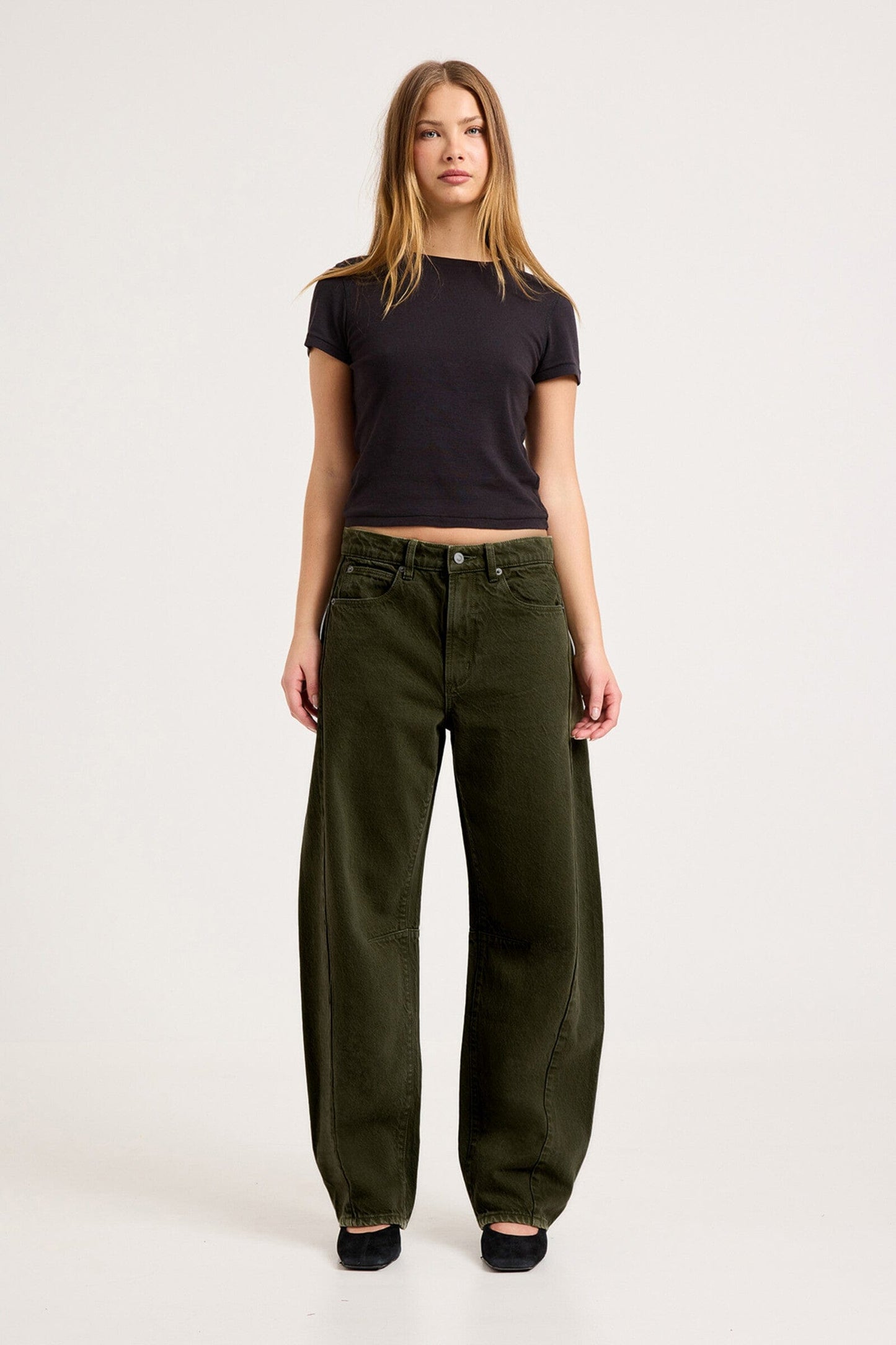 Arc Barrel Jean Long - Military