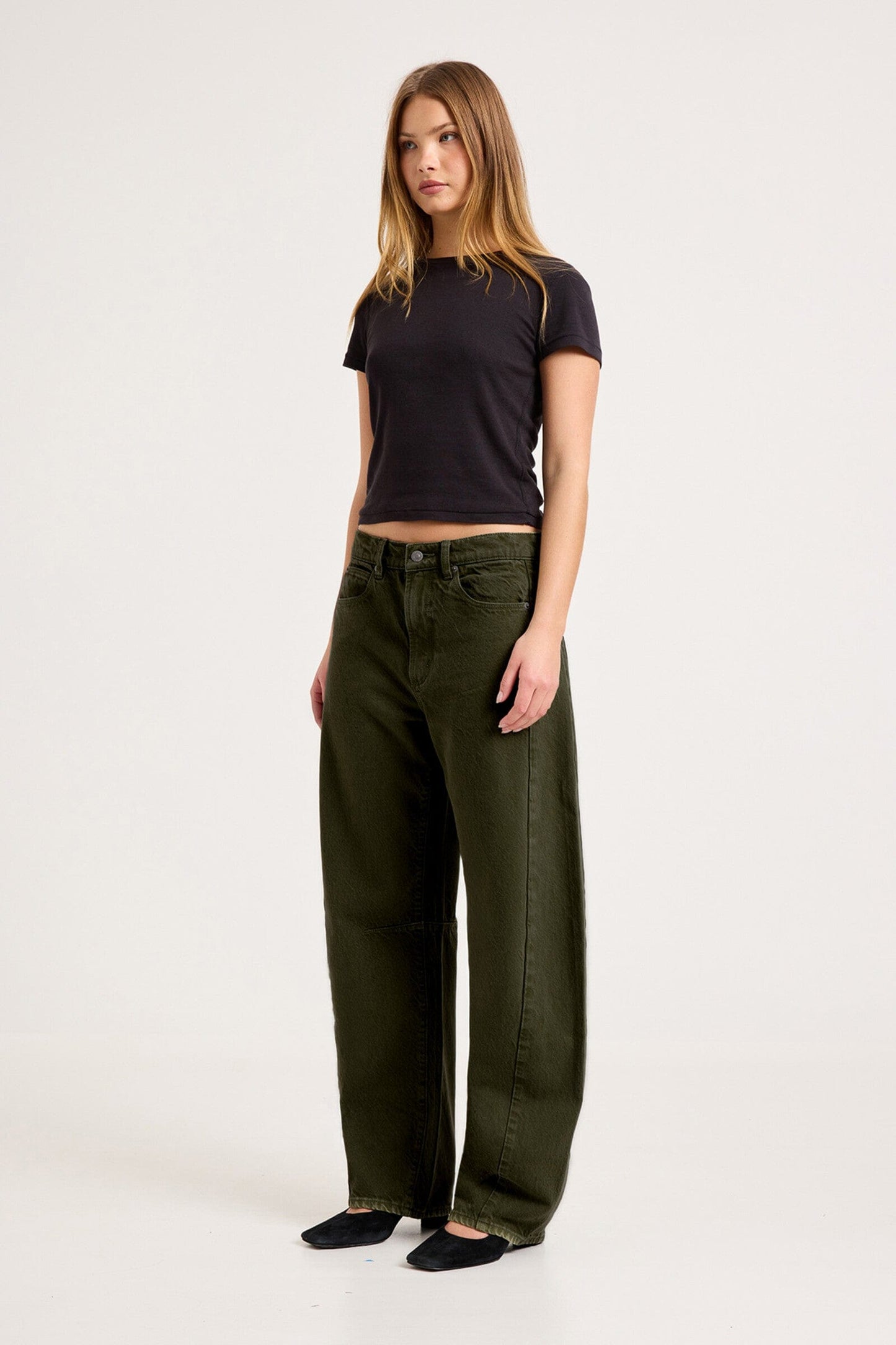 Arc Barrel Jean Long - Military