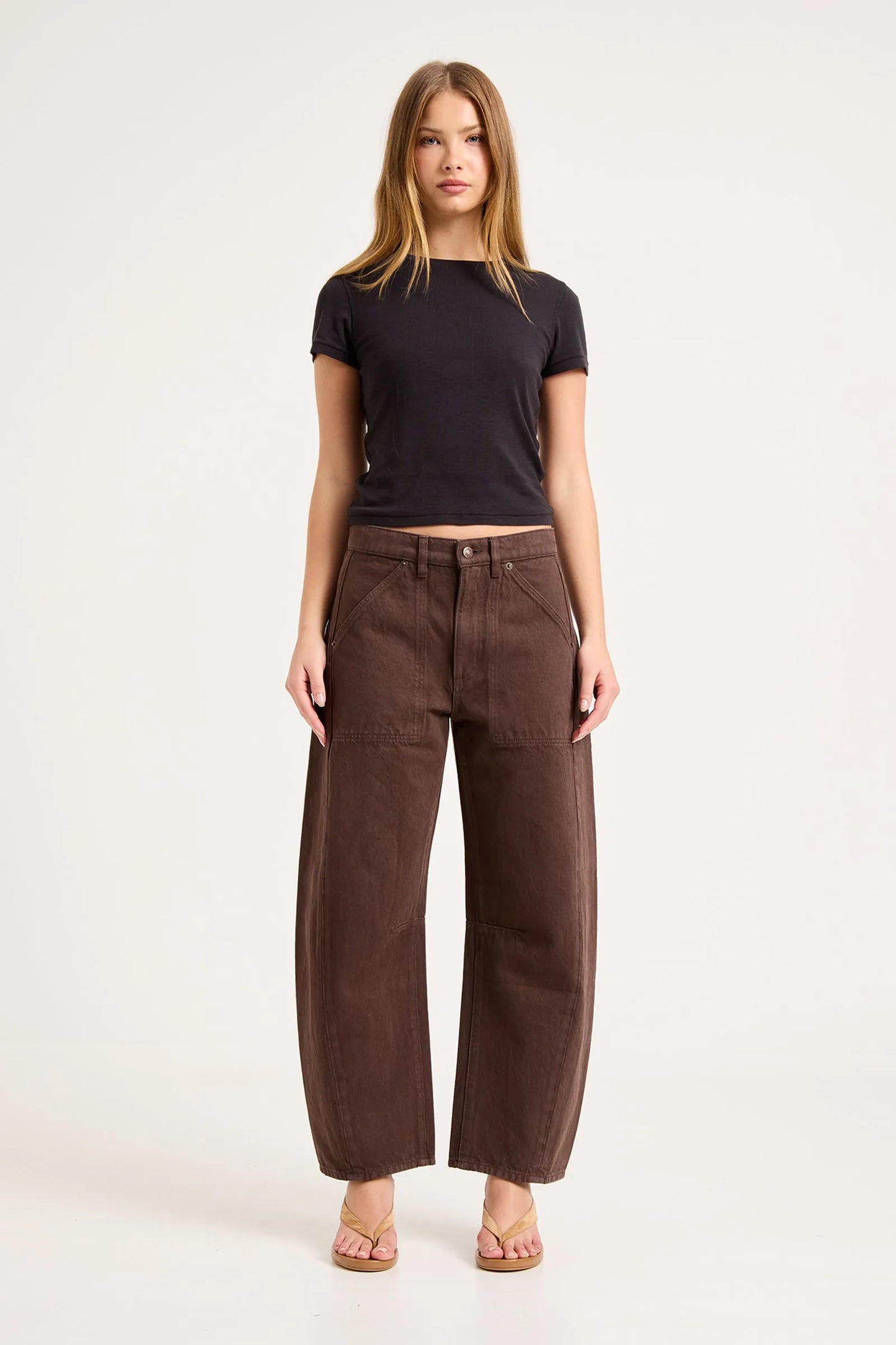 Arc Barrel Trade Jean - Chocolate