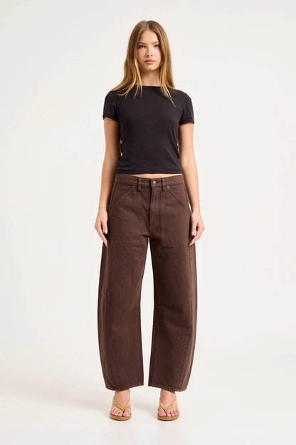 Arc Barrel Trade Jean - Chocolate