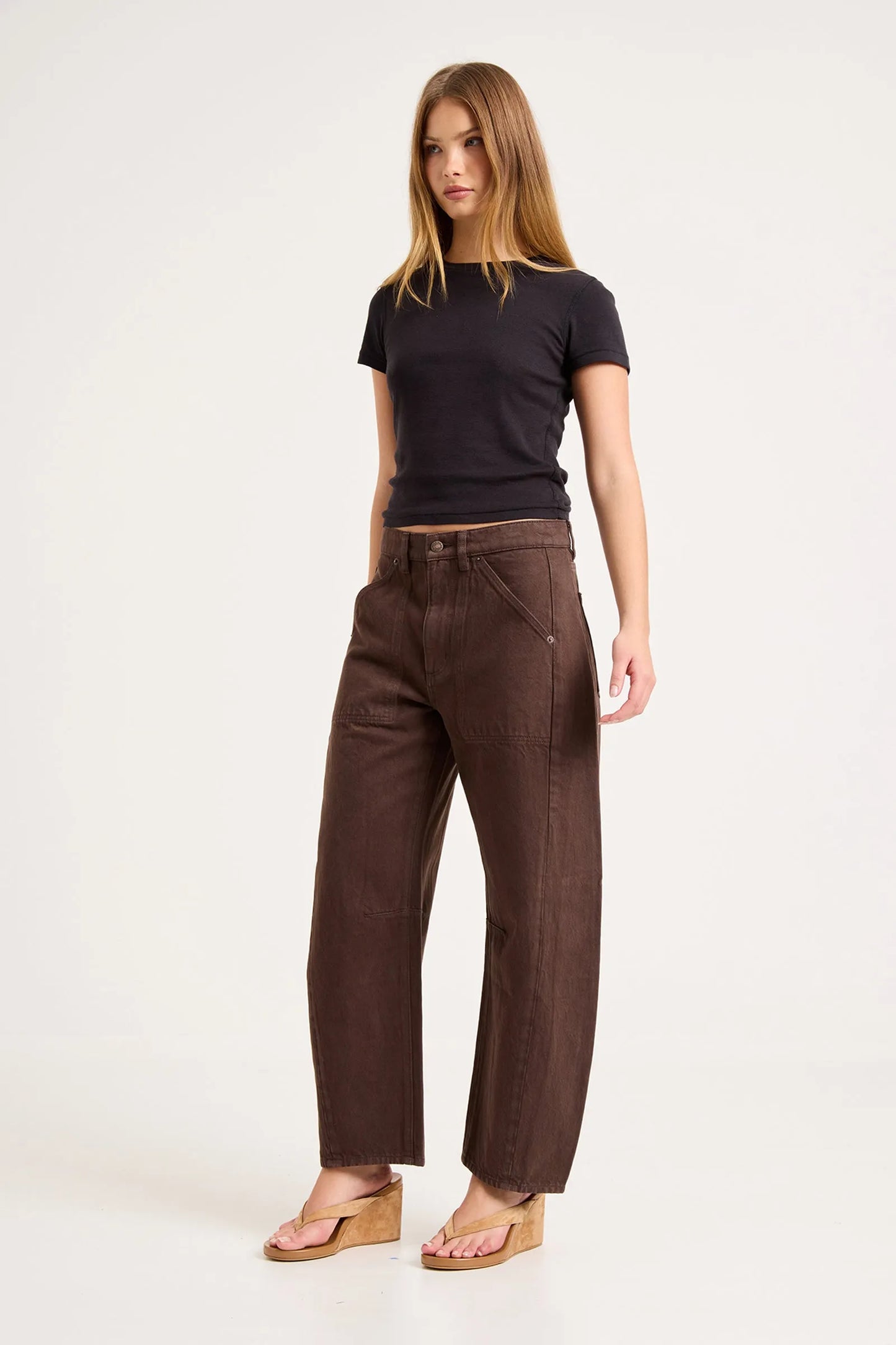 Arc Barrel Trade Jean - Chocolate