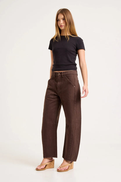 Arc Barrel Trade Jean - Chocolate