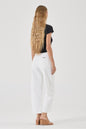 Gigi Barrel Jean - Vintage White