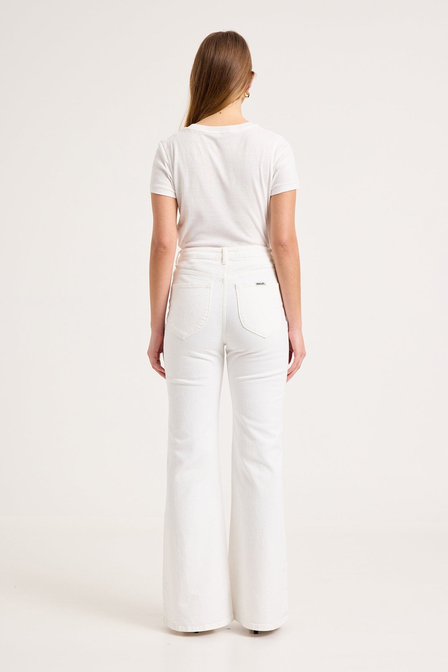 Eastcoast Flare Jean - Cleo Vintage White