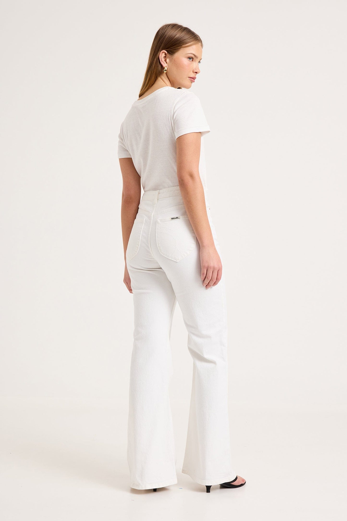 Eastcoast Flare Jean - Cleo Vintage White