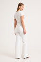 Eastcoast Flare Jean - Cleo Vintage White