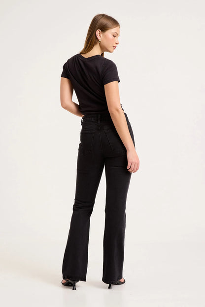 Midtown Boot Jean - Noir