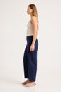 Gigi Barrel Trade Pants - Drill True Navy