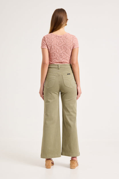 Sailor Pants - Drill Summer Olive