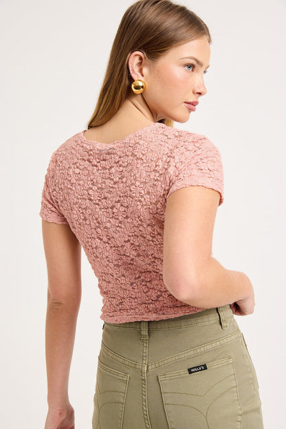 Fia Lace Tee