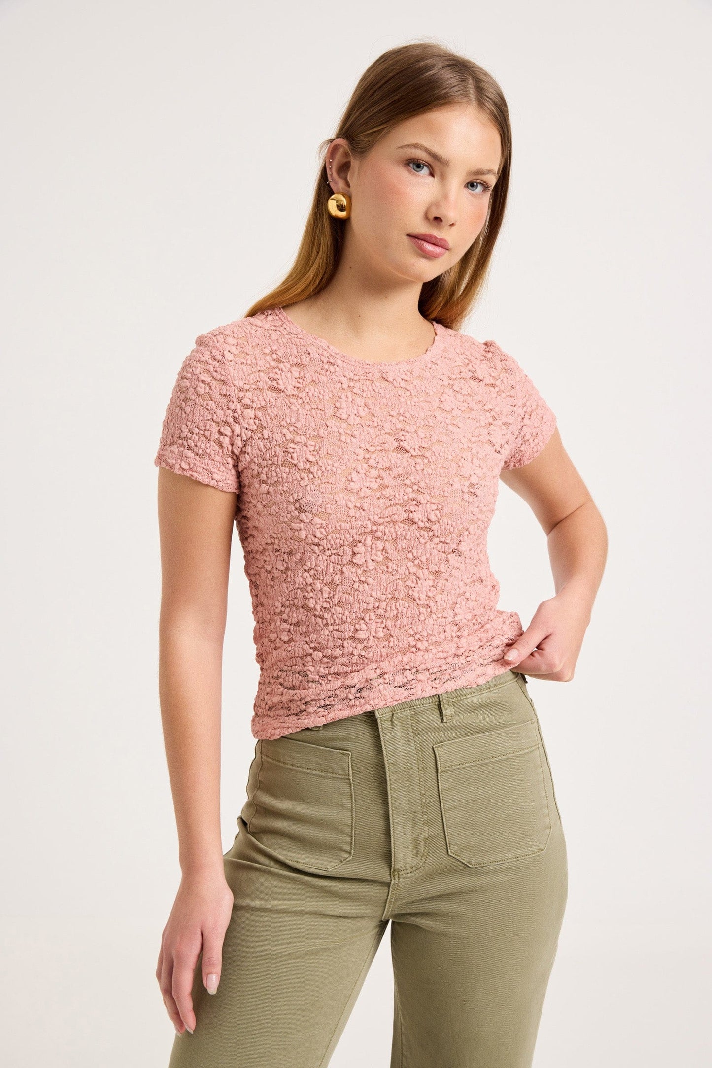 Fia Lace Tee