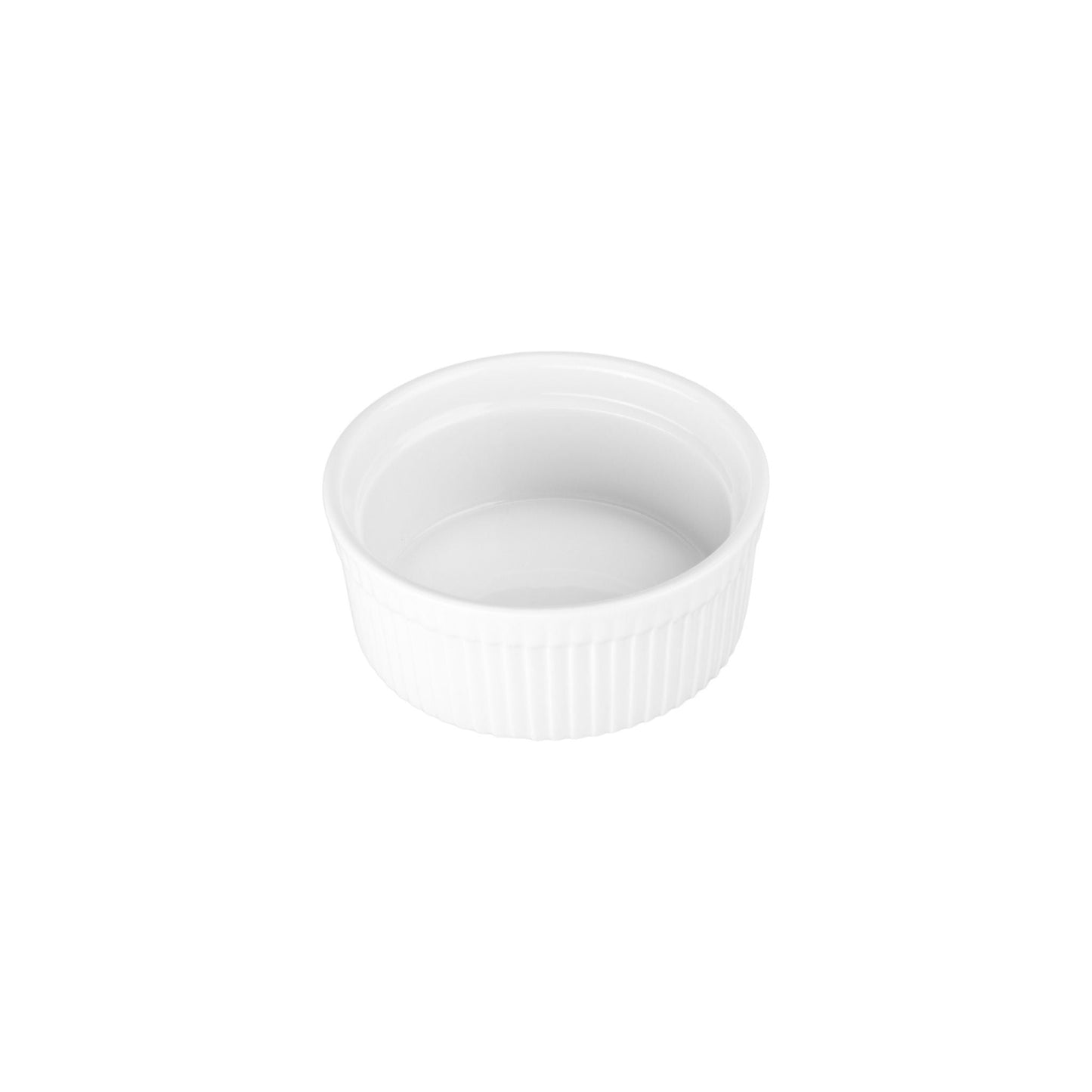 White Souffle Dish - Small
