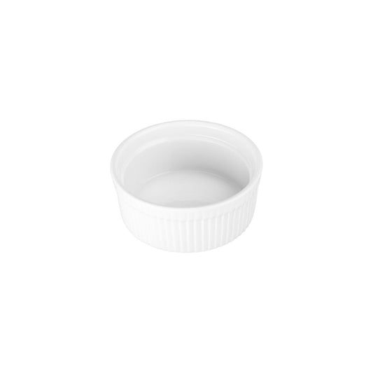 White Souffle Dish - Small